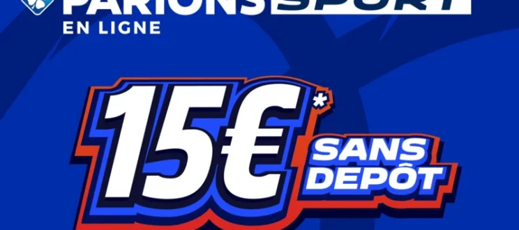 Coupon parions sport 15€ sans dépôt