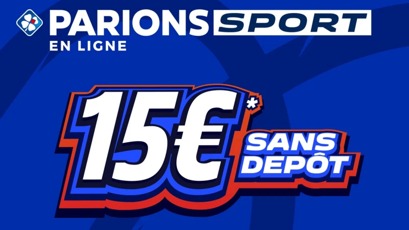 Coupon parions sport 15€ sans dépôt