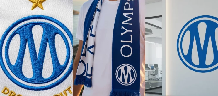 Nouveau logo Olympique de Marseille 2026