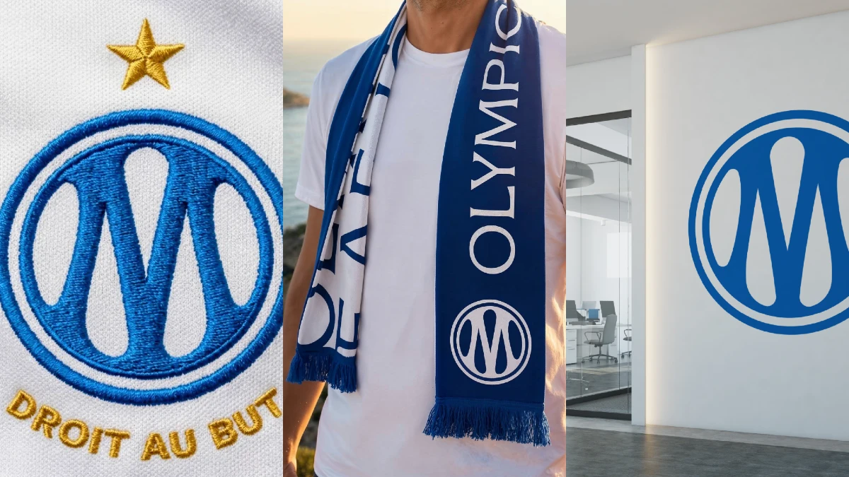 Nouveau logo Olympique de Marseille 2026