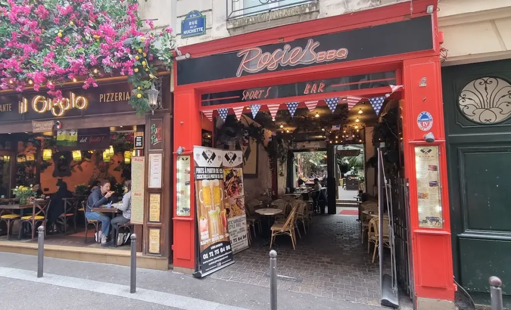 Bar multisport Rosie's Smokehouse Paris