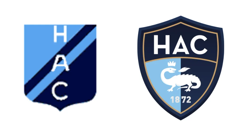 Ancien et nouveau logo du HAV